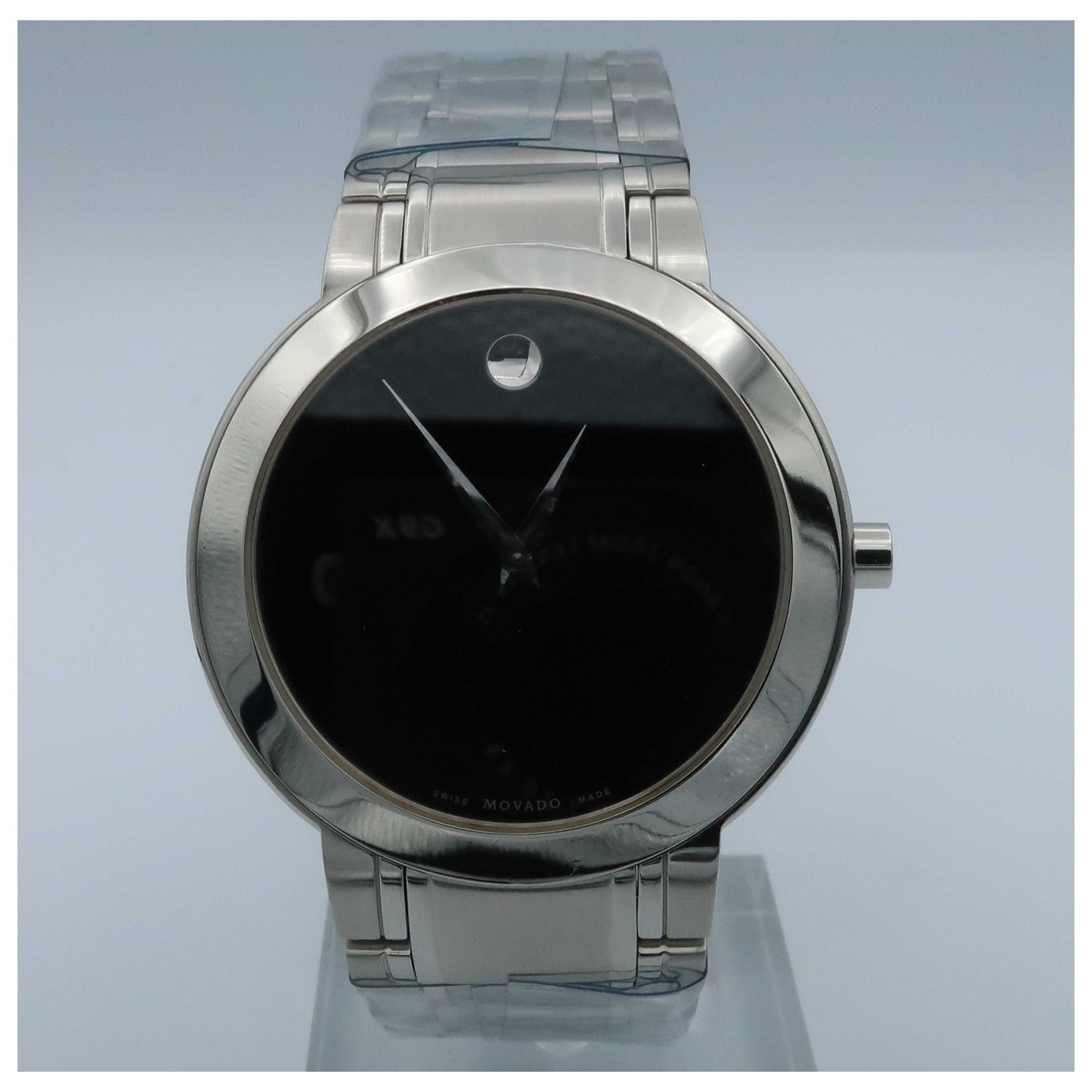 Front view of Movado Stiri Men's Swiss Quartz (Battery-Powered) Watch 0606191-SD2