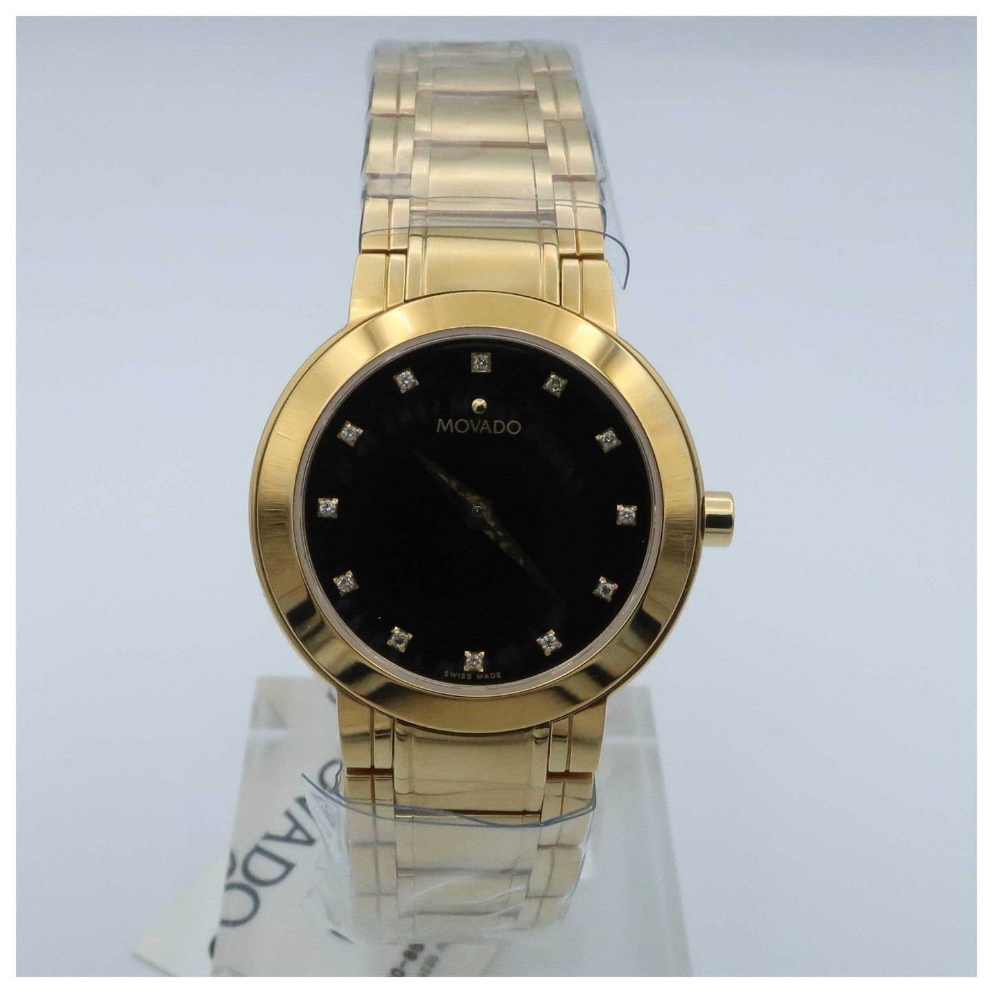 Front view of Movado Stiri Women's Swiss Quartz (Battery-Powered) Watch 0606200-PO