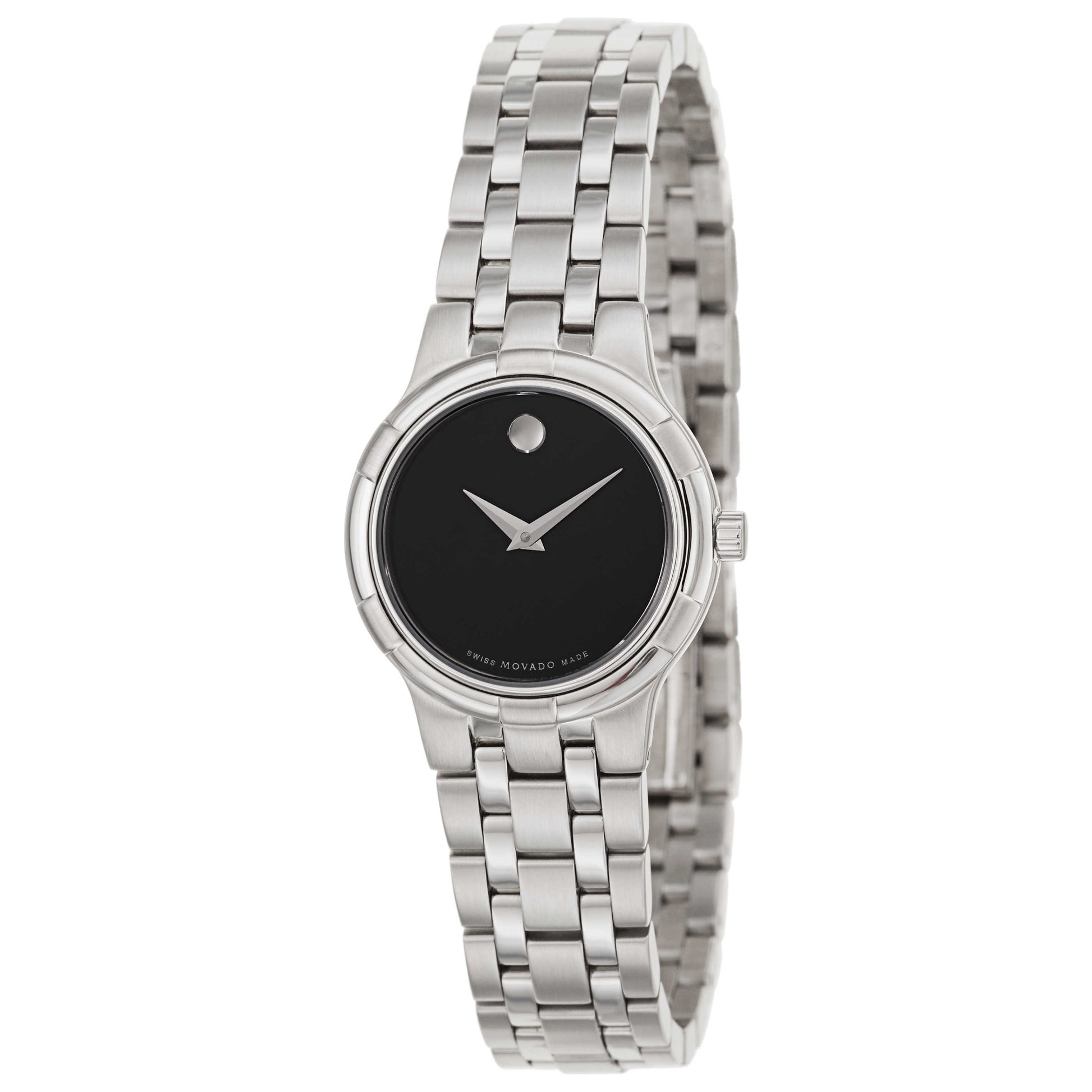 Front view of Movado Metio Women's Swiss Quartz (Battery-Powered) Watch 0606204
