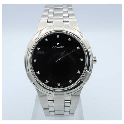Front view of Movado Metio Men's Swiss Quartz (Battery-Powered) Watch 0606205-SDV