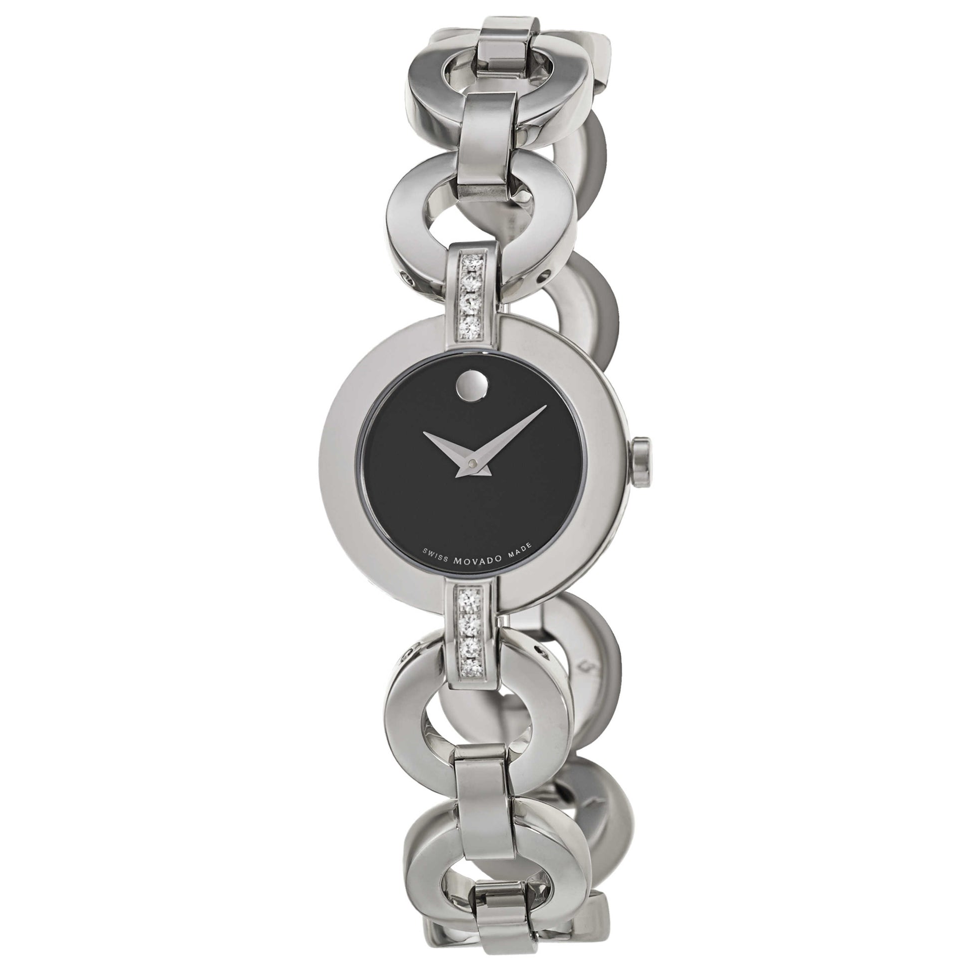 Front view of Movado Belamoda Women's Swiss Quartz (Battery-Powered) Watch 0606263