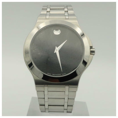 Front view of Movado Collection Men's Swiss Quartz (Battery-Powered) Watch 0606276-PO2