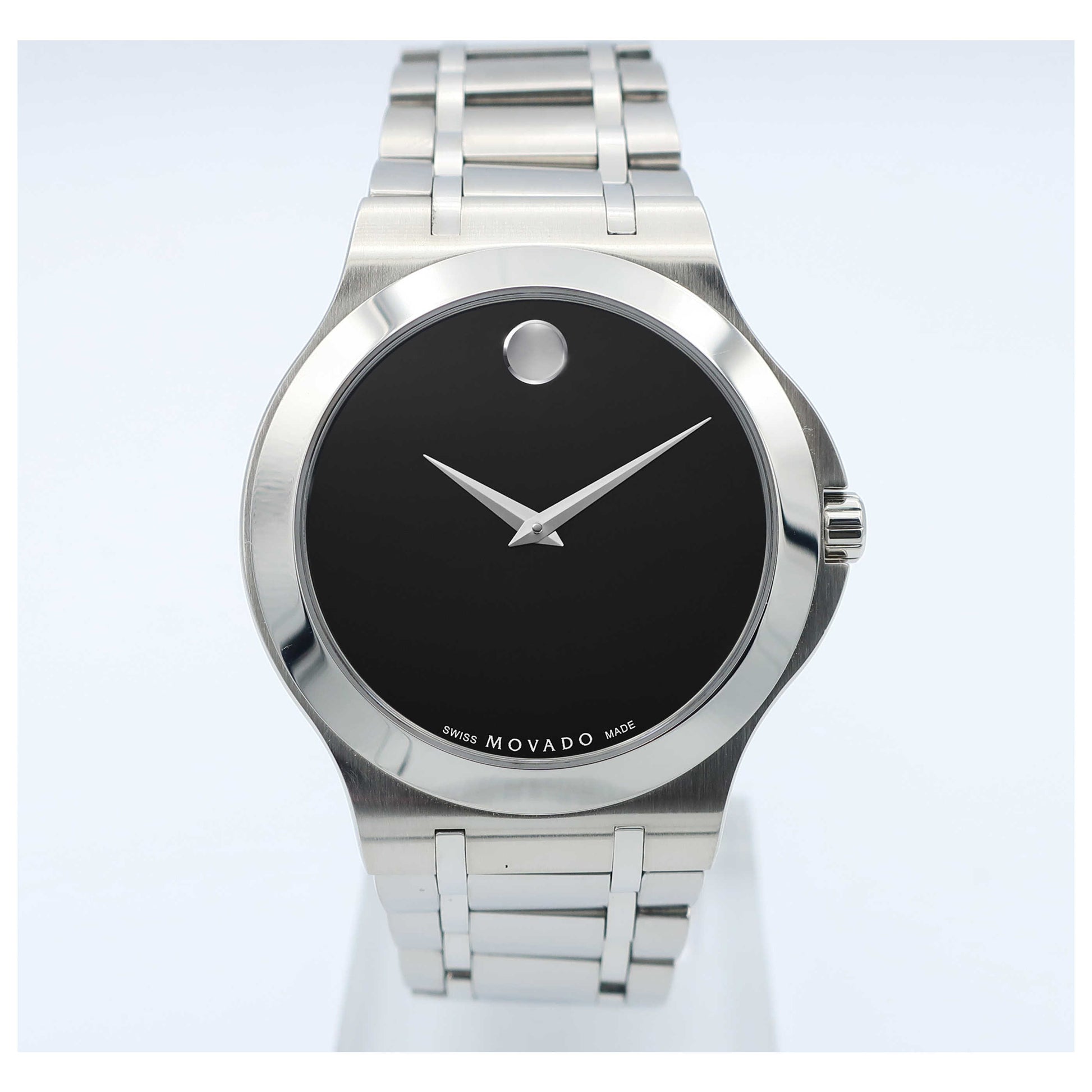 Front view of Movado Collection Men's Swiss Quartz (Battery-Powered) Watch 0606276-SD2