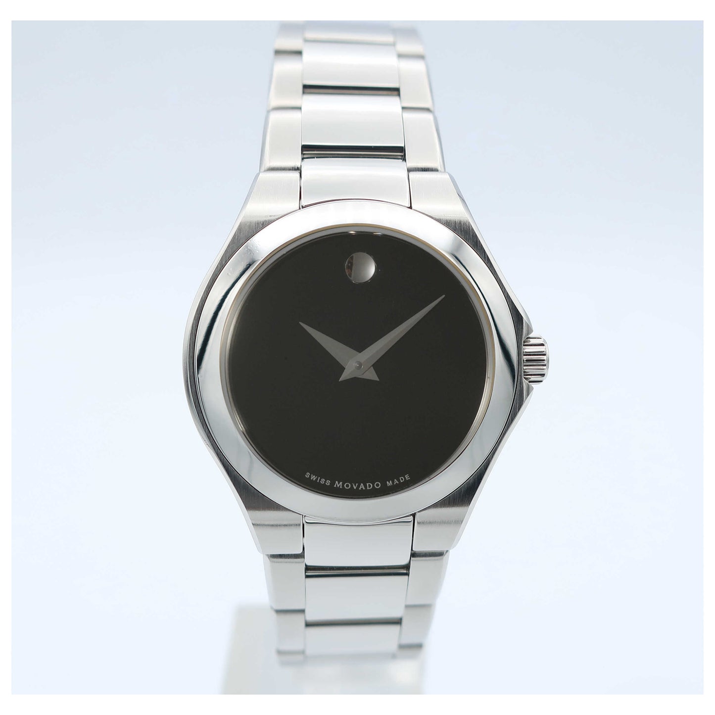 Front view of Movado Defio Women's Swiss Quartz (Battery-Powered) Watch 0606334-SD