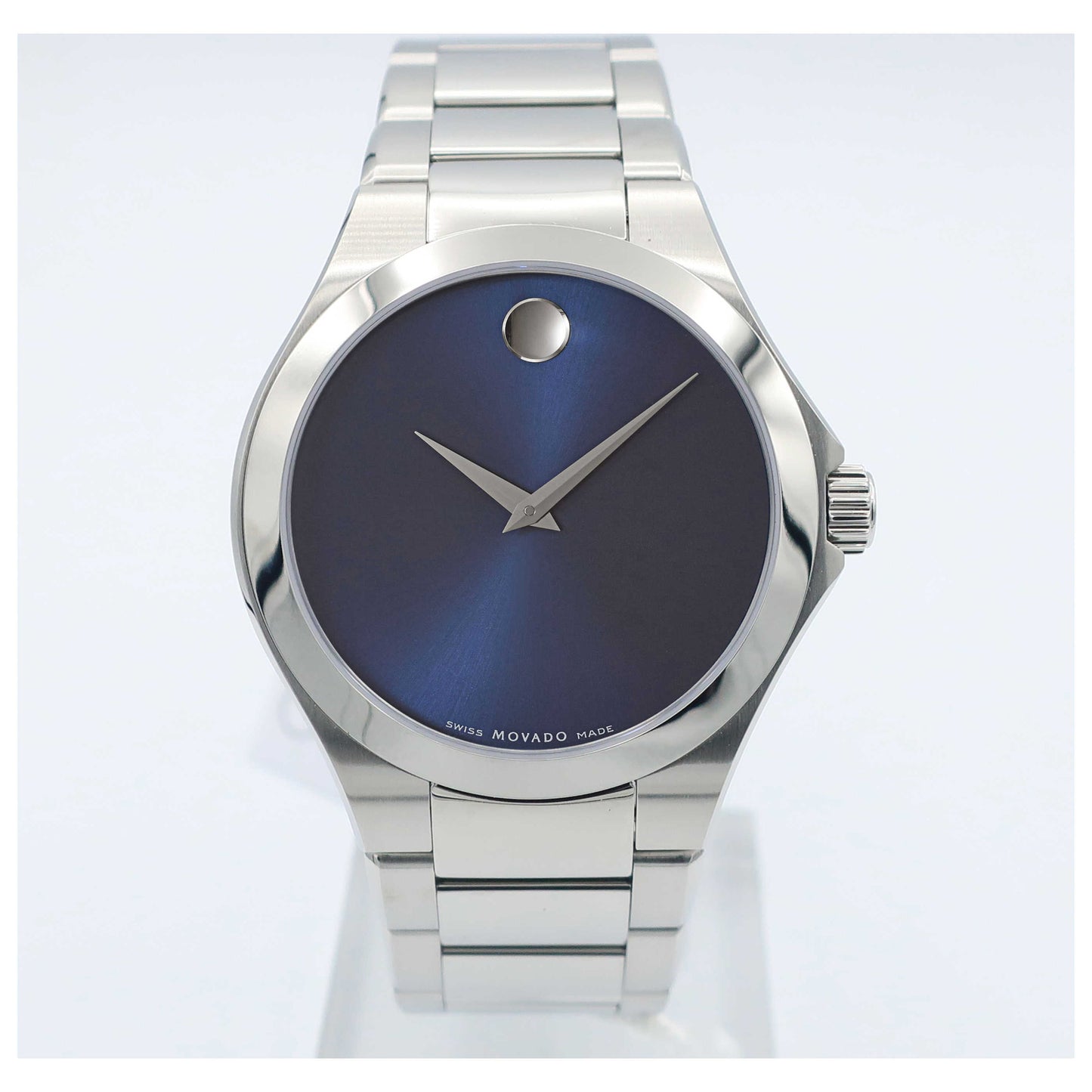Front view of Movado Defio Men's Swiss Quartz (Battery-Powered) Watch 0606335-SD
