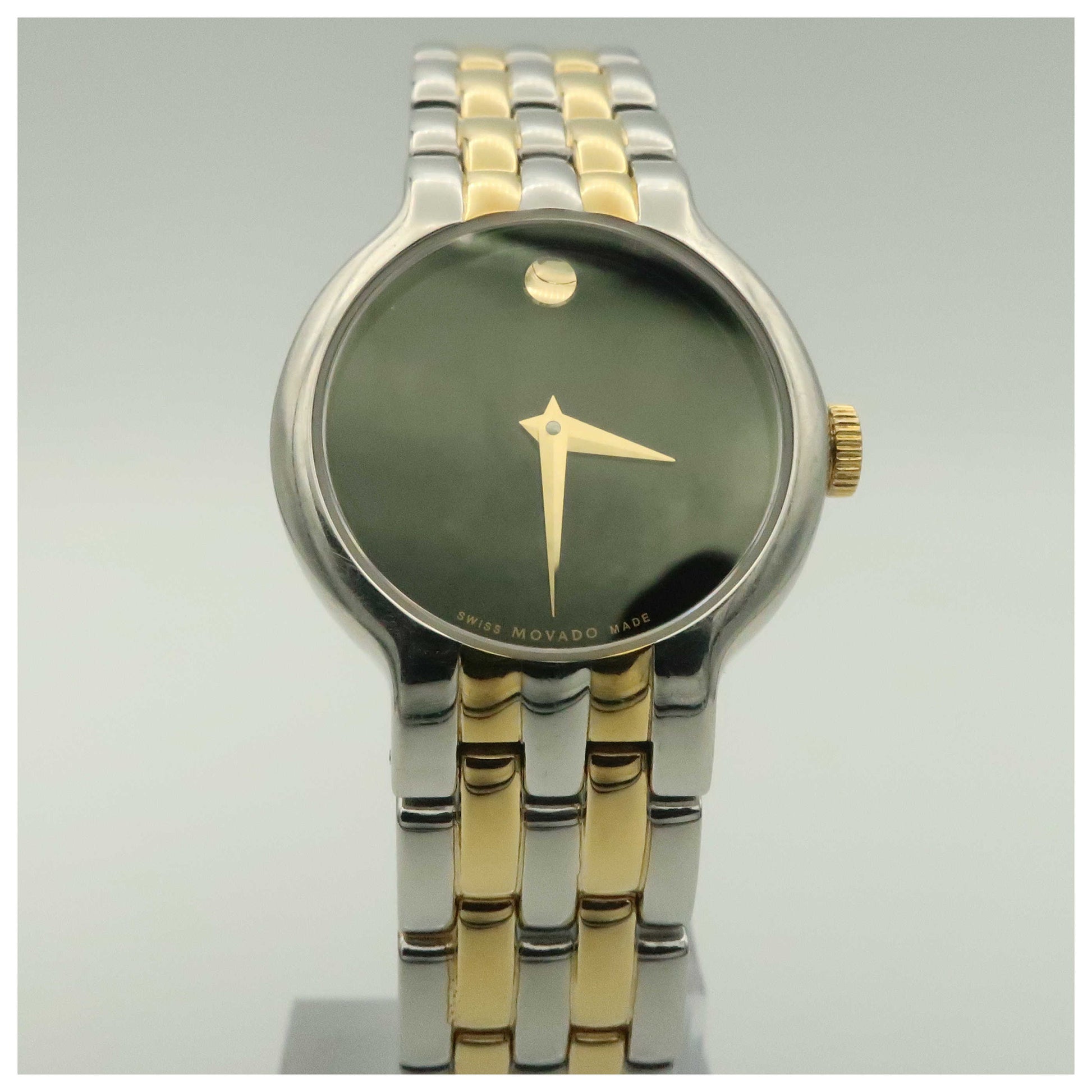 Front view of Movado Veturi Women's Swiss Quartz (Battery-Powered) Watch 0606357-PO