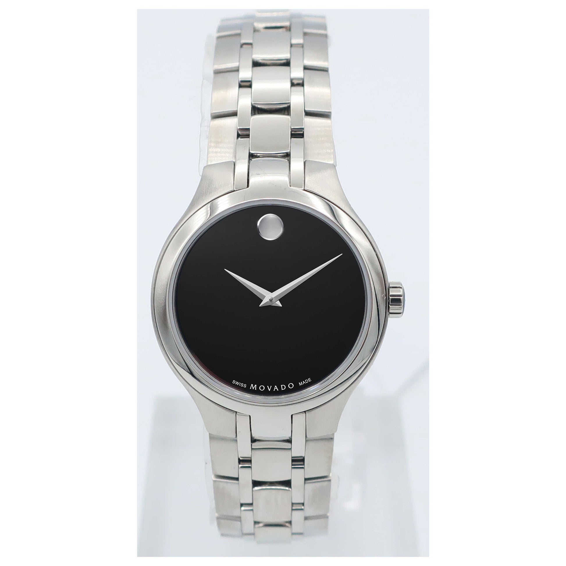 Front view of Movado Collection Women's Swiss Quartz (Battery-Powered) Watch 0606368-SD