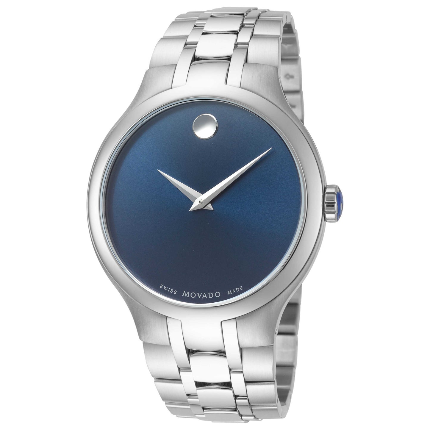 Front view of Movado Classic Men's Quartz Watch 0606369