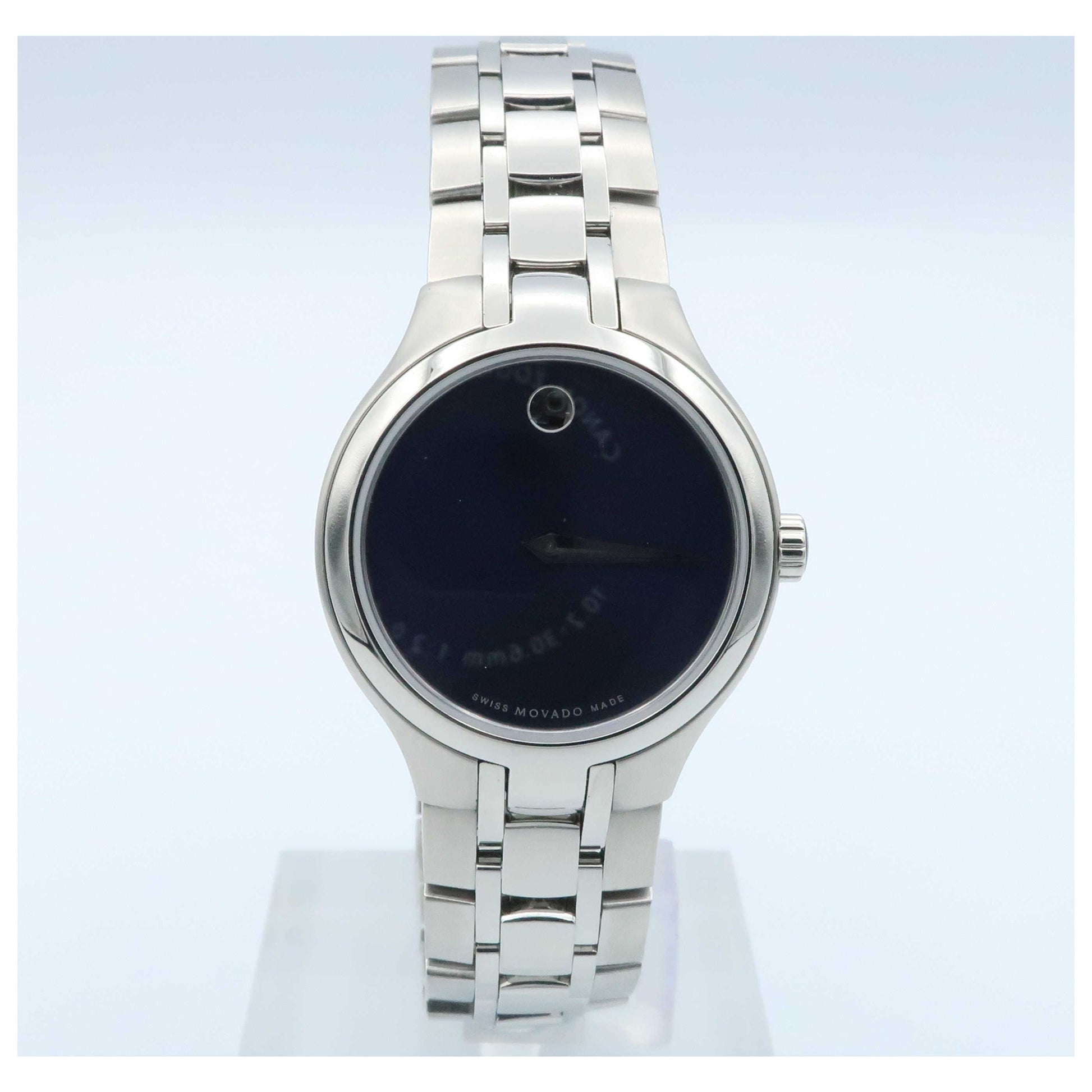 Front view of Movado Collection Women's Swiss Quartz (Battery-Powered) Watch 0606370-SDV
