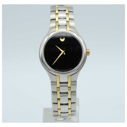 Front view of Movado Collection Women's Swiss Quartz (Battery-Powered) Watch 0606372-SD