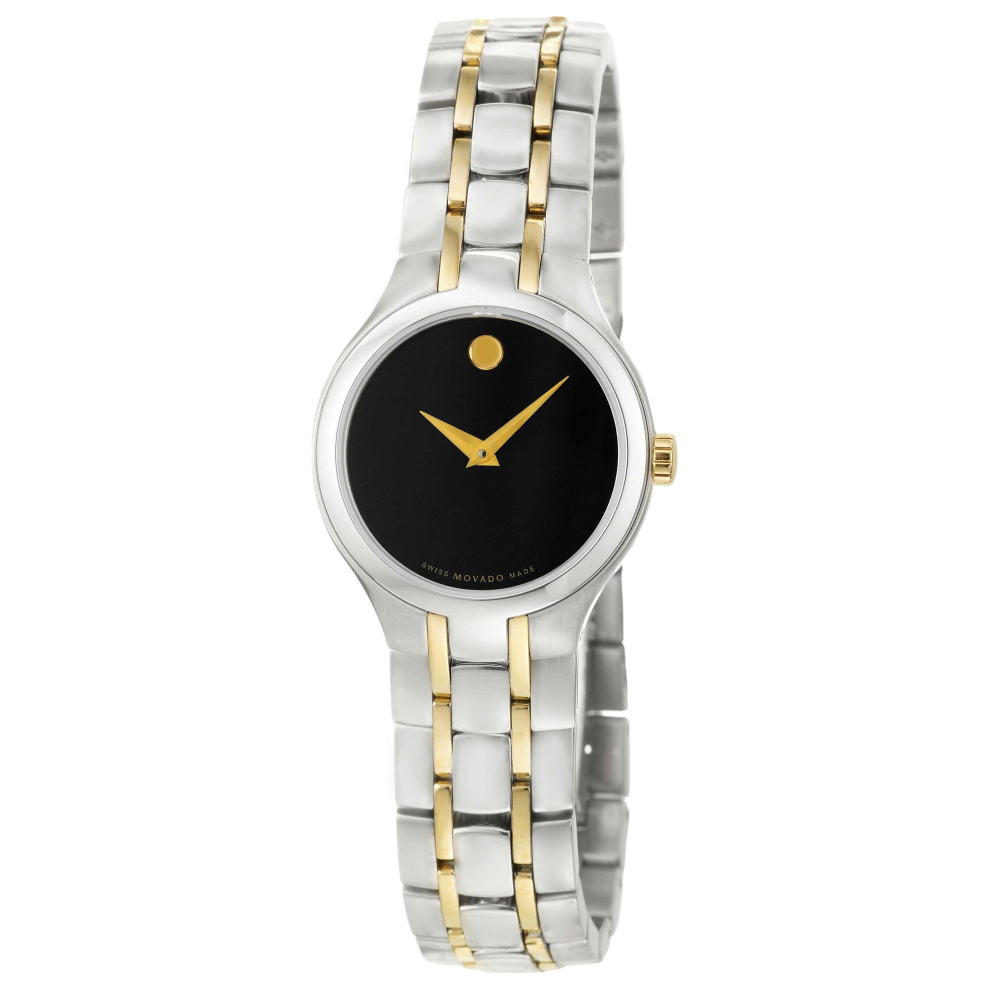 Front view of Movado Collection Women's Swiss Quartz (Battery-Powered) Watch 0606372