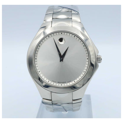 Front view of Movado Luno Men's Swiss Quartz (Battery-Powered) Watch 0606379-PO2