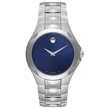 Front view of Movado Luno Men's Swiss Quartz (Battery-Powered) Watch 0606380