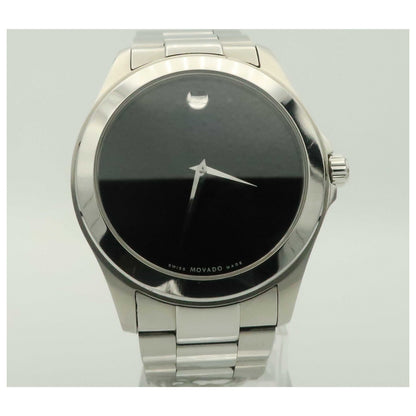 Front view of Movado Serio Men's Swiss Quartz (Battery-Powered) Watch 0606382-PO