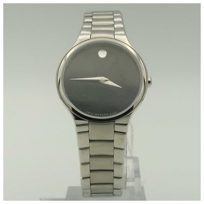 Front view of Movado Serio Women's Swiss Quartz (Battery-Powered) Watch 0606383-SDV