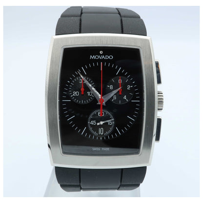 Front view of Movado Eliro Men's Swiss Quartz (Battery-Powered) Watch 0606393-SD