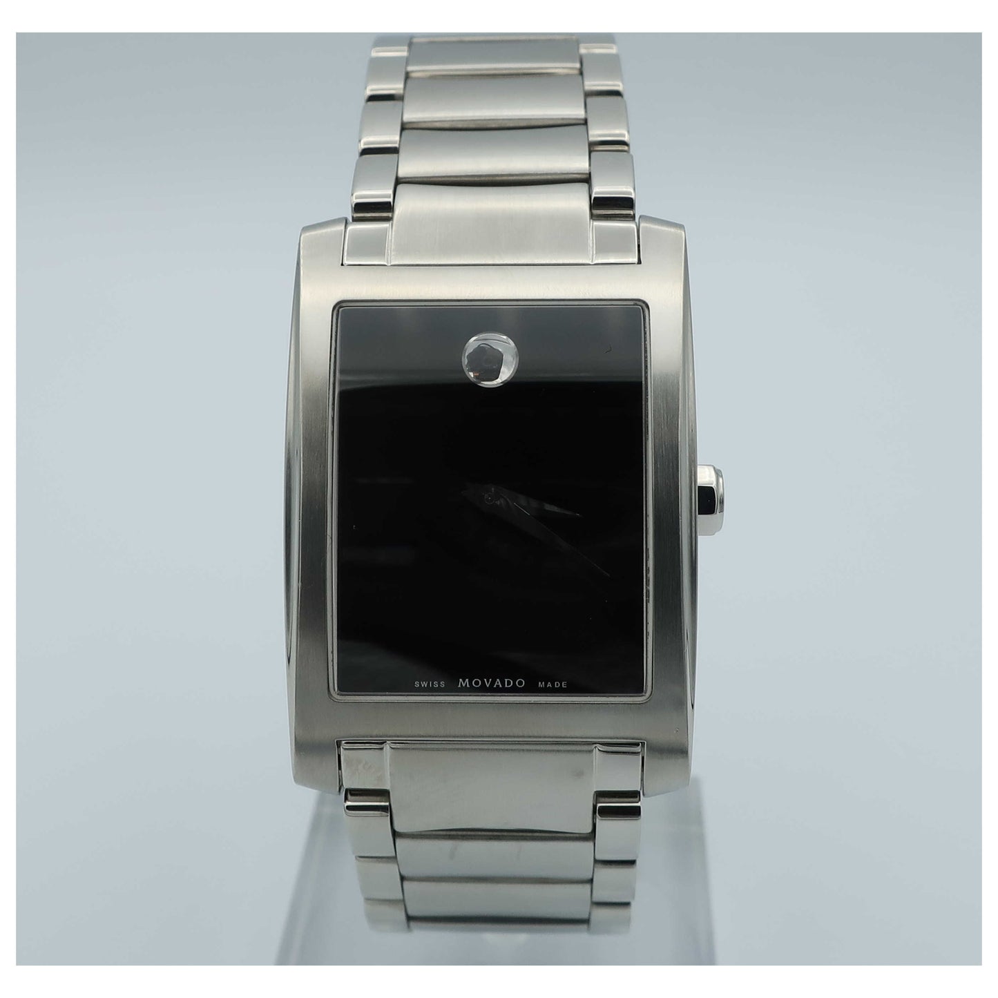 Front view of Movado Certe Men's Swiss Quartz (Battery-Powered) Watch 0606403-SD2