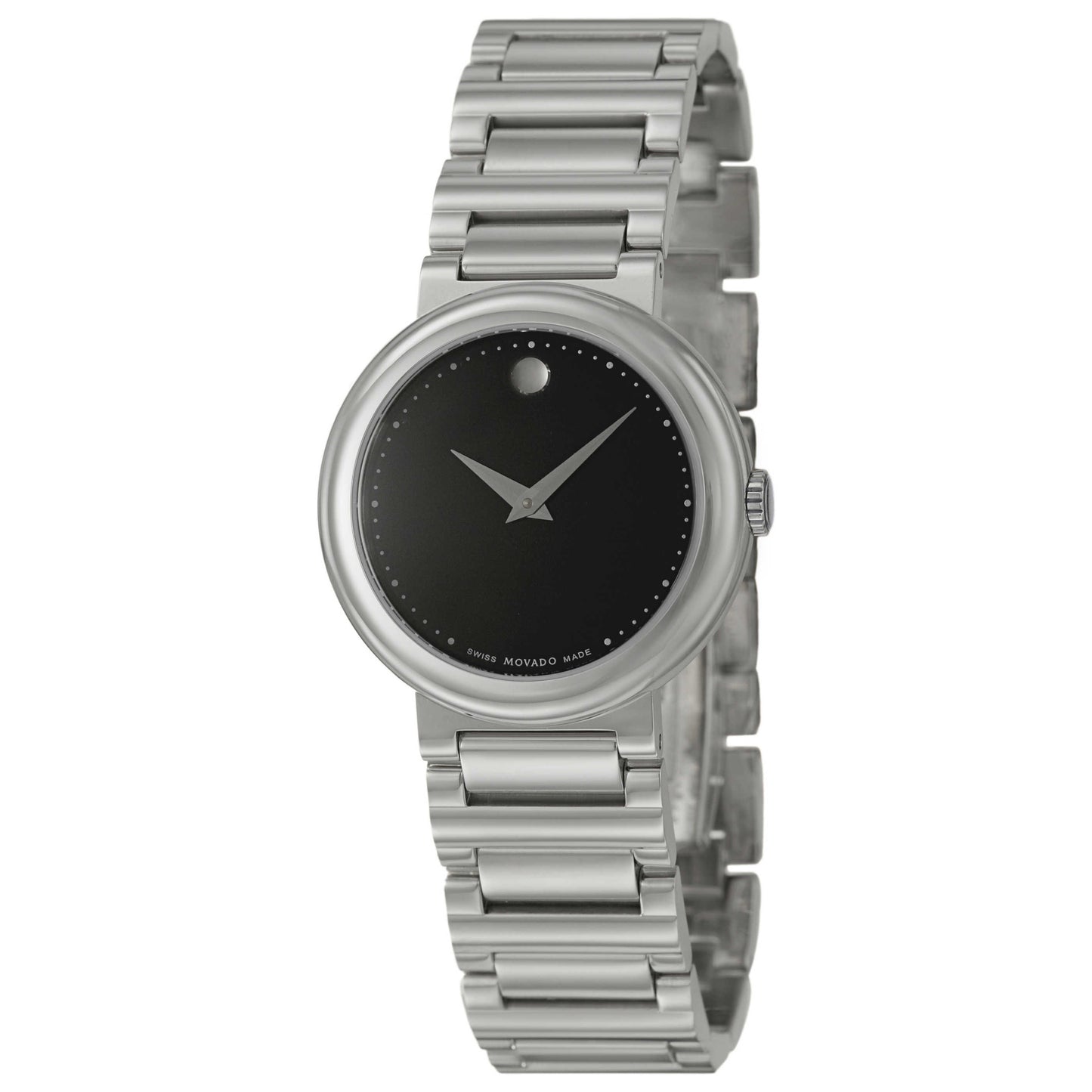 Front view of Movado Concerto Women's Swiss Quartz (Battery-Powered) Watch 0606419