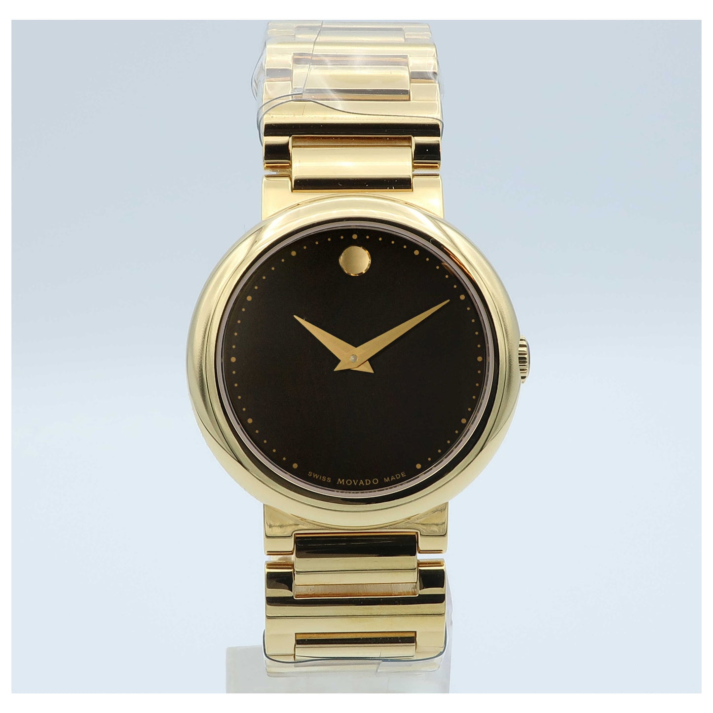 Front view of Movado Concerto Women's Swiss Quartz (Battery-Powered) Watch 0606420-PO