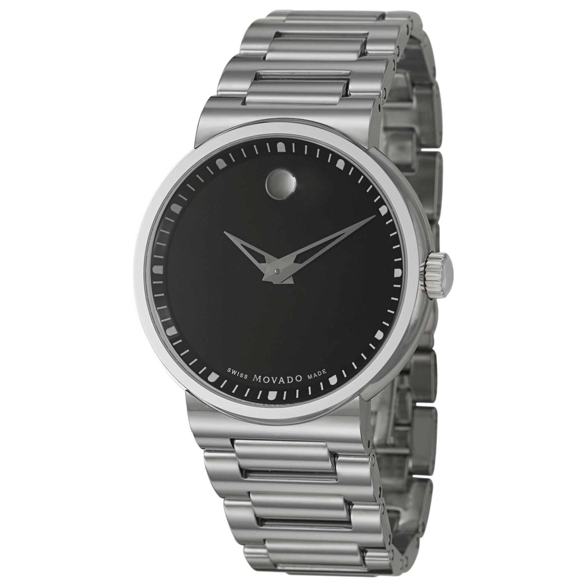 Front view of Movado Dura Men's Swiss Quartz (Battery-Powered) Watch 0606433