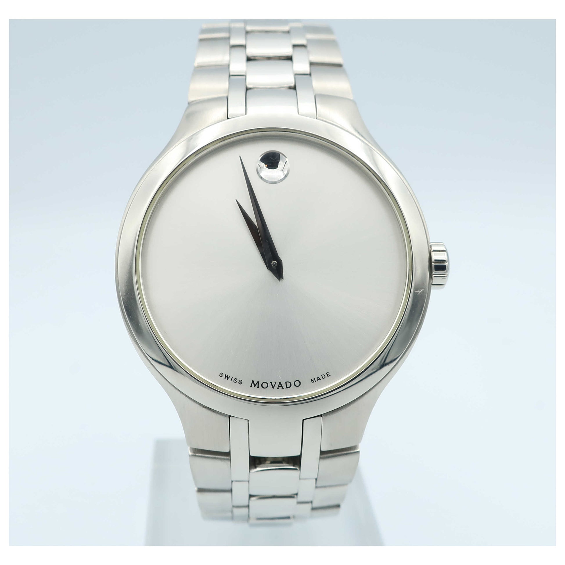 Front view of Movado Portfolio Men's Swiss Quartz (Battery-Powered) Watch 0606450-SD