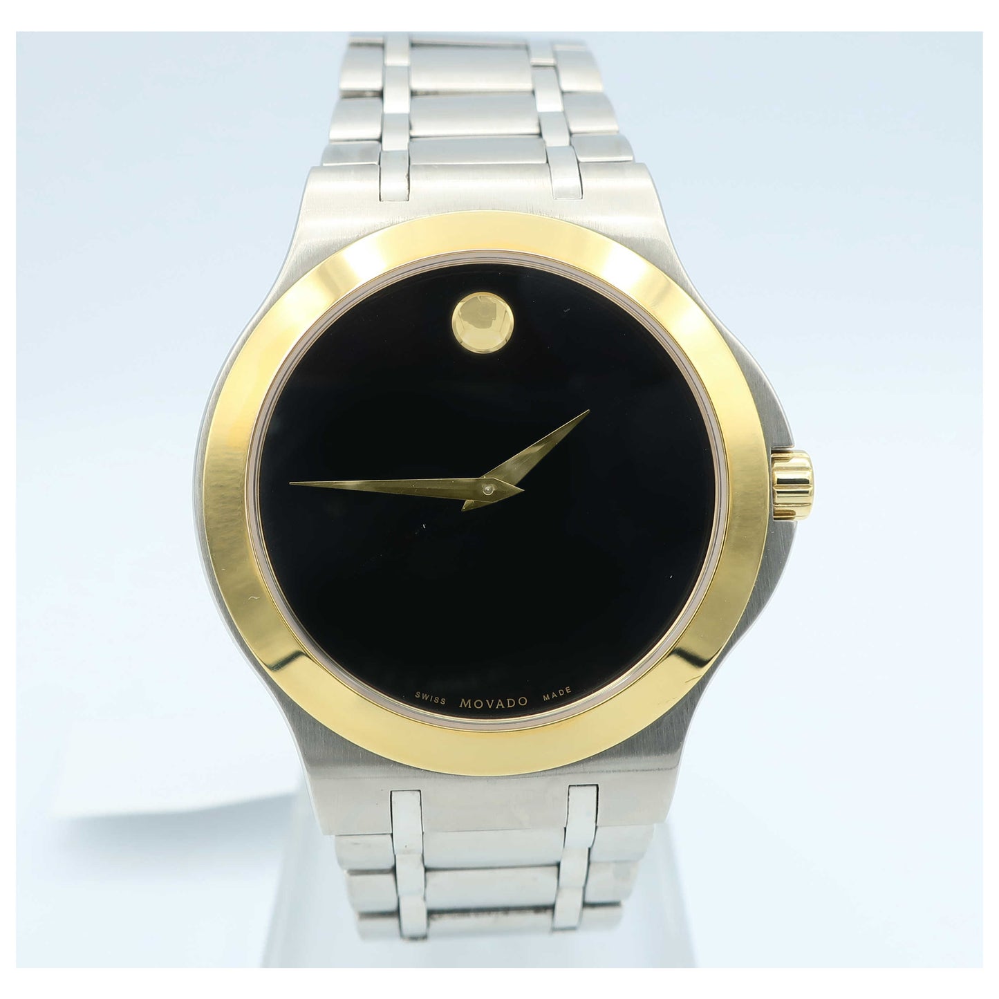 Front view of Movado Movado Collection Men's Swiss Quartz (Battery-Powered) Watch 0606465-SDV