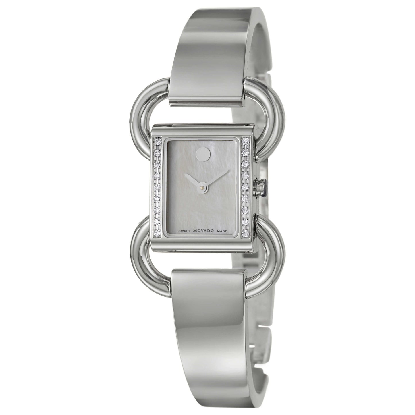 Front view of Movado Linio Women's Swiss Quartz (Battery-Powered) Watch 0606473