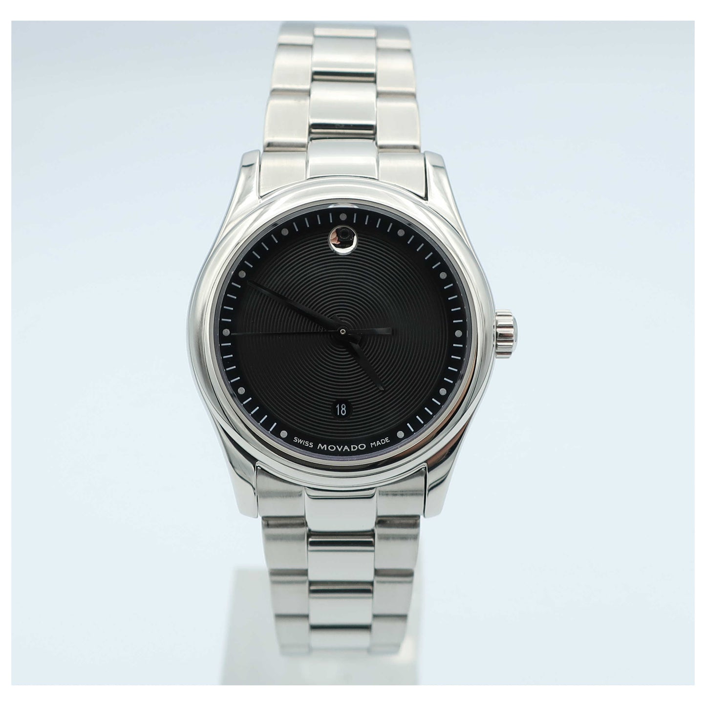 Front view of Movado Sportivo Women's Swiss Quartz (Battery-Powered) Watch 0606482-SD