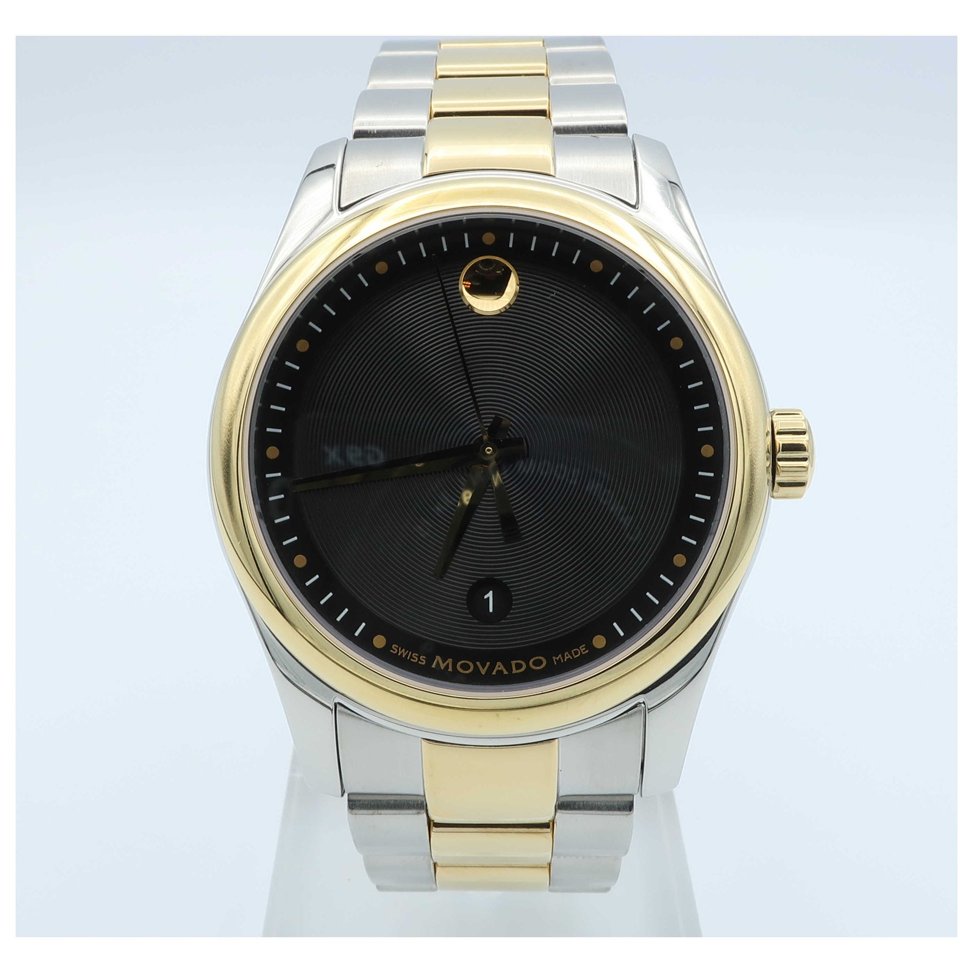 Front view of Movado Sportivo Men's Swiss Quartz (Battery-Powered) Watch 0606483-SDV3