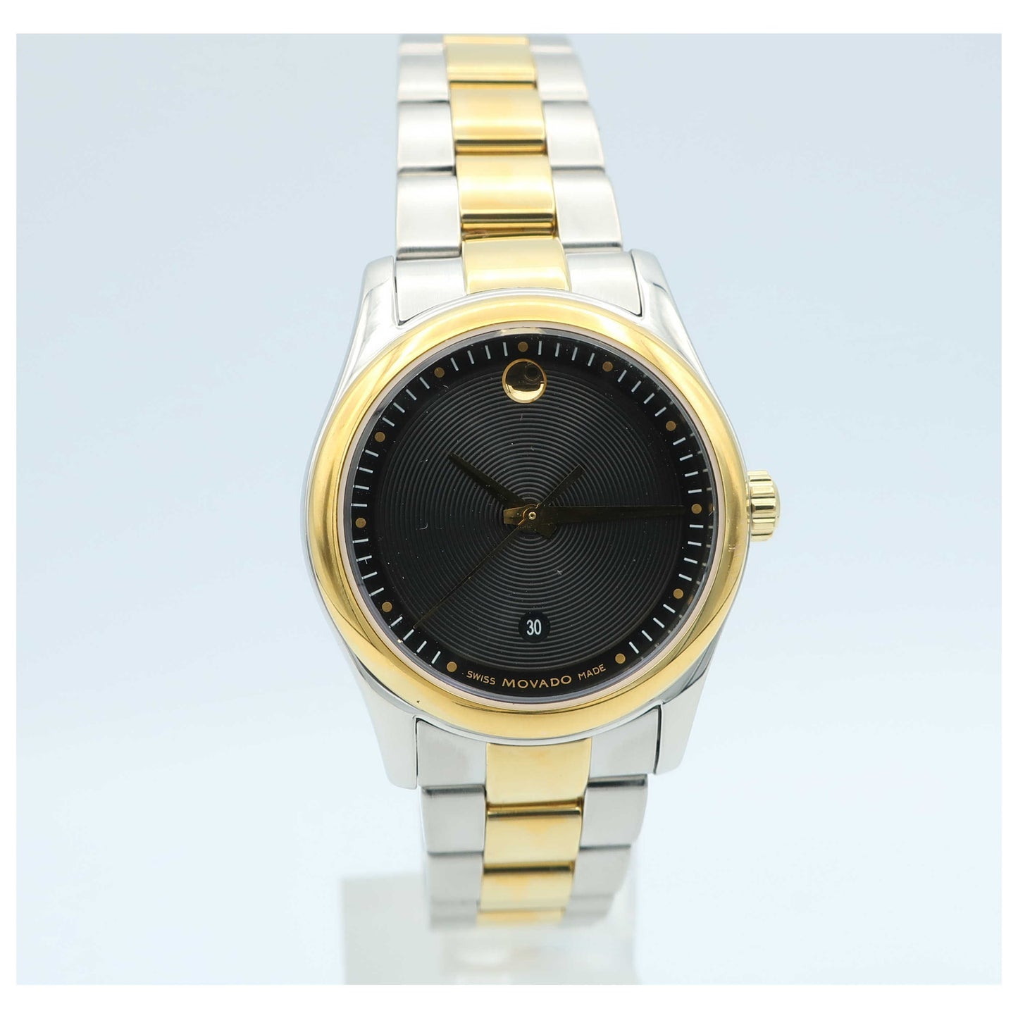 Front view of Movado Sportivo Women's Swiss Quartz (Battery-Powered) Watch 0606484-PO