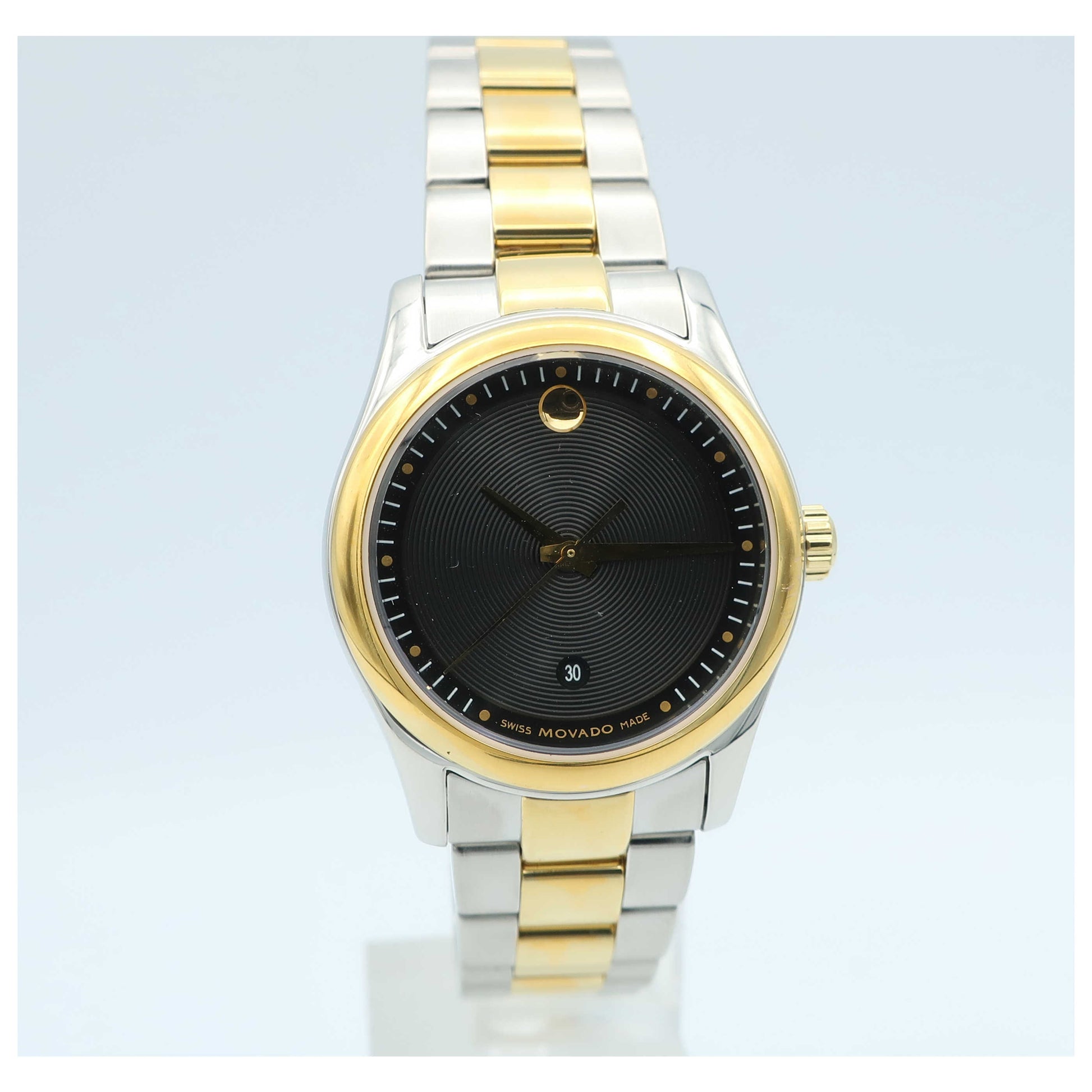 Front view of Movado Sportivo Women's Swiss Quartz (Battery-Powered) Watch 0606484-PO