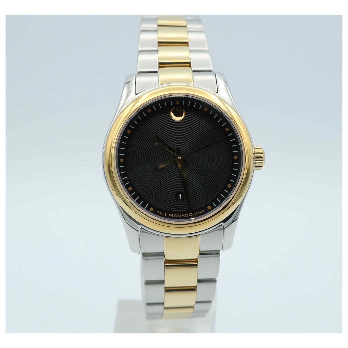 Front view of Movado Sportivo Women's Swiss Quartz (Battery-Powered) Watch 0606484-SD