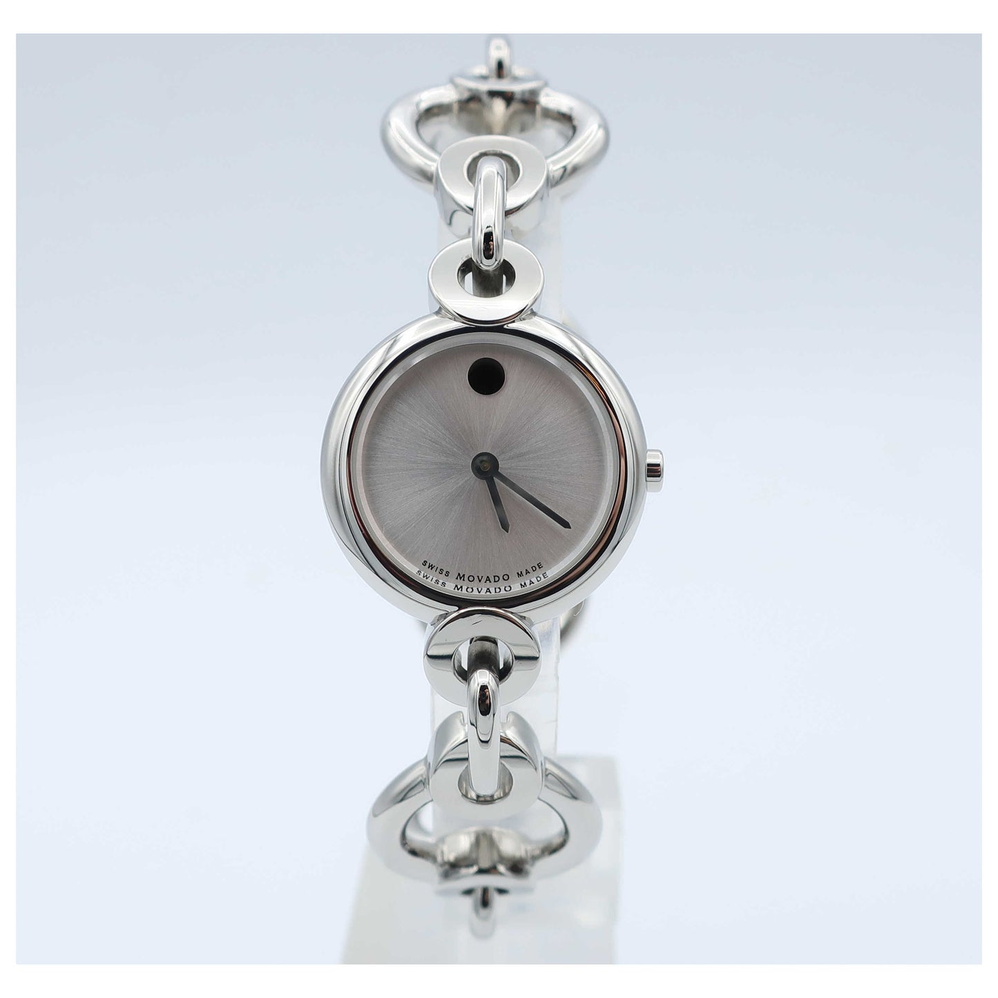 Front view of Movado Circlo Women's Swiss Quartz (Battery-Powered) Watch 0606488-SD
