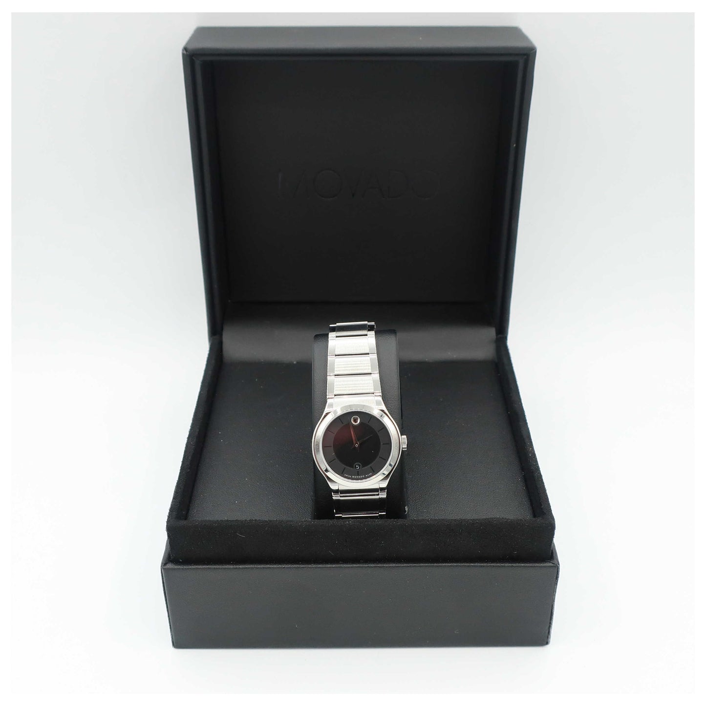 Movado Quadro Women's Swiss Quartz (Battery-Powered) Watch 0606493-SD - Image #6