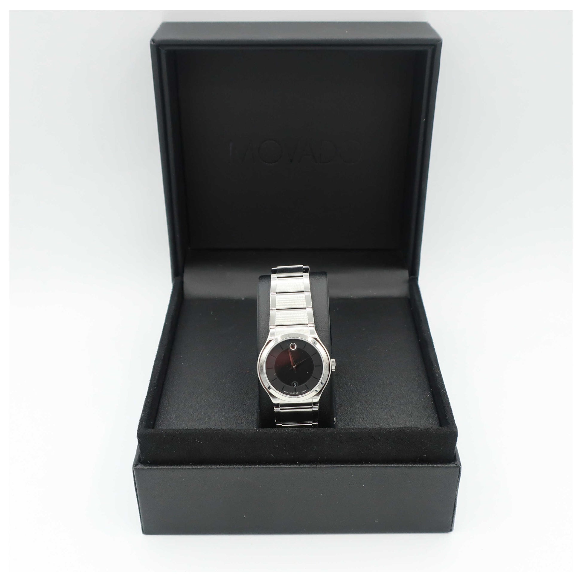 Movado Quadro Women's Swiss Quartz (Battery-Powered) Watch 0606493-SD - Image #6