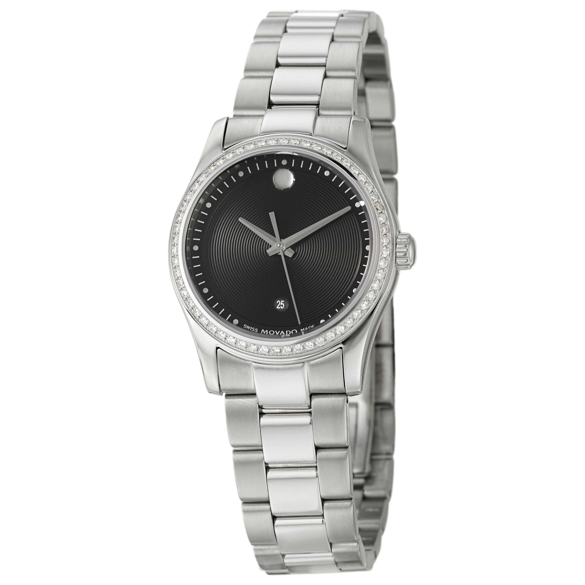 Front view of Movado Sportivo Women's Swiss Quartz (Battery-Powered) Watch 0606498