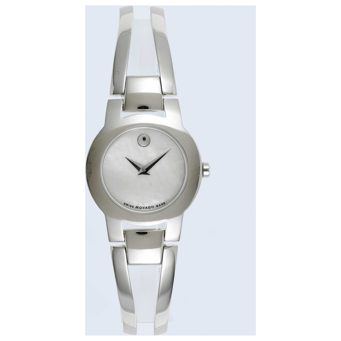 Front view of Movado Amorosa Women's Swiss Quartz (Battery-Powered) Watch 0606538-SD
