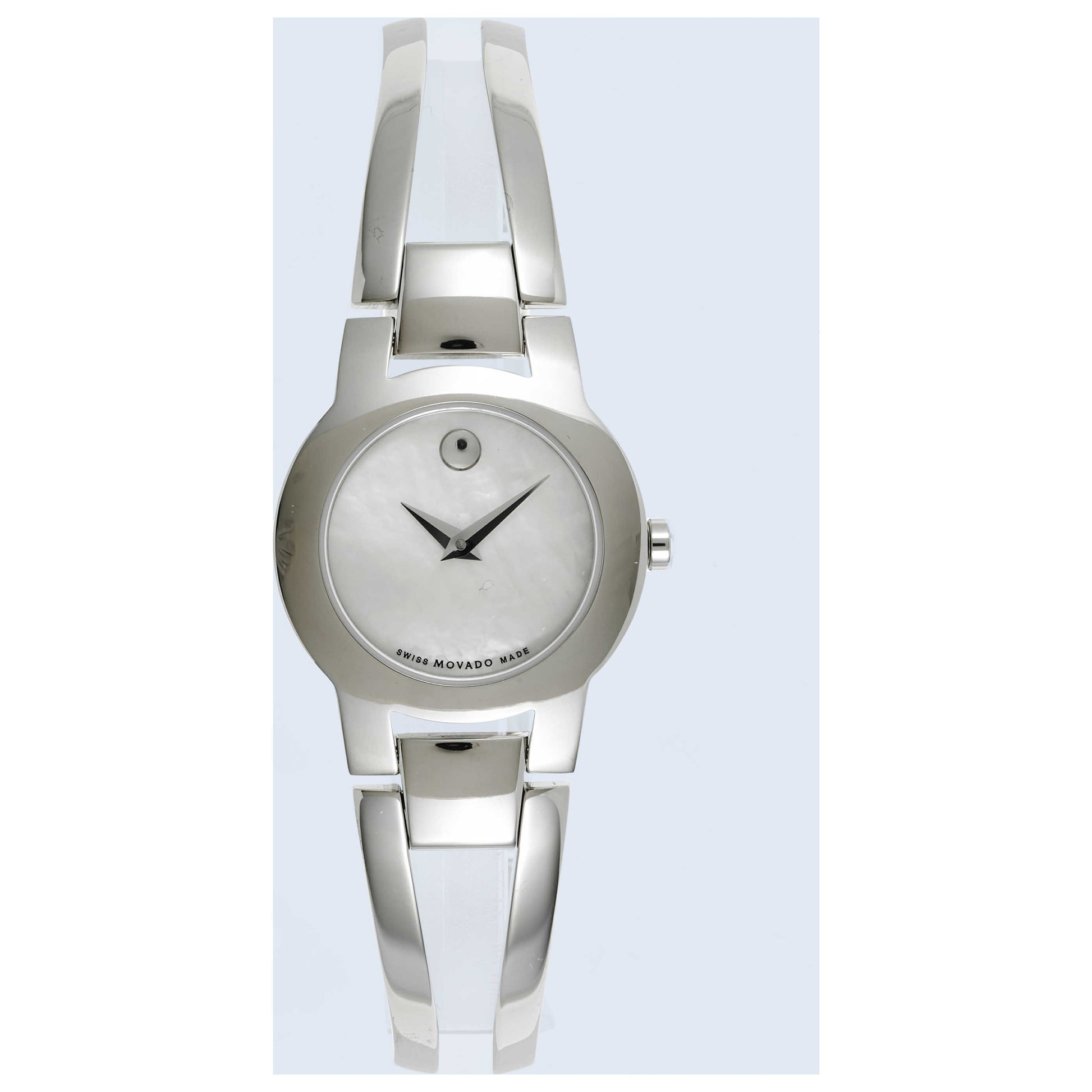 Front view of Movado Amorosa Women's Swiss Quartz (Battery-Powered) Watch 0606538-SD