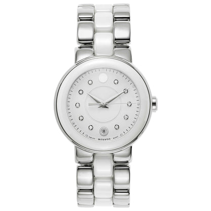 Front view of Movado Cerena Women's Swiss Quartz (Battery-Powered) Watch 0606540