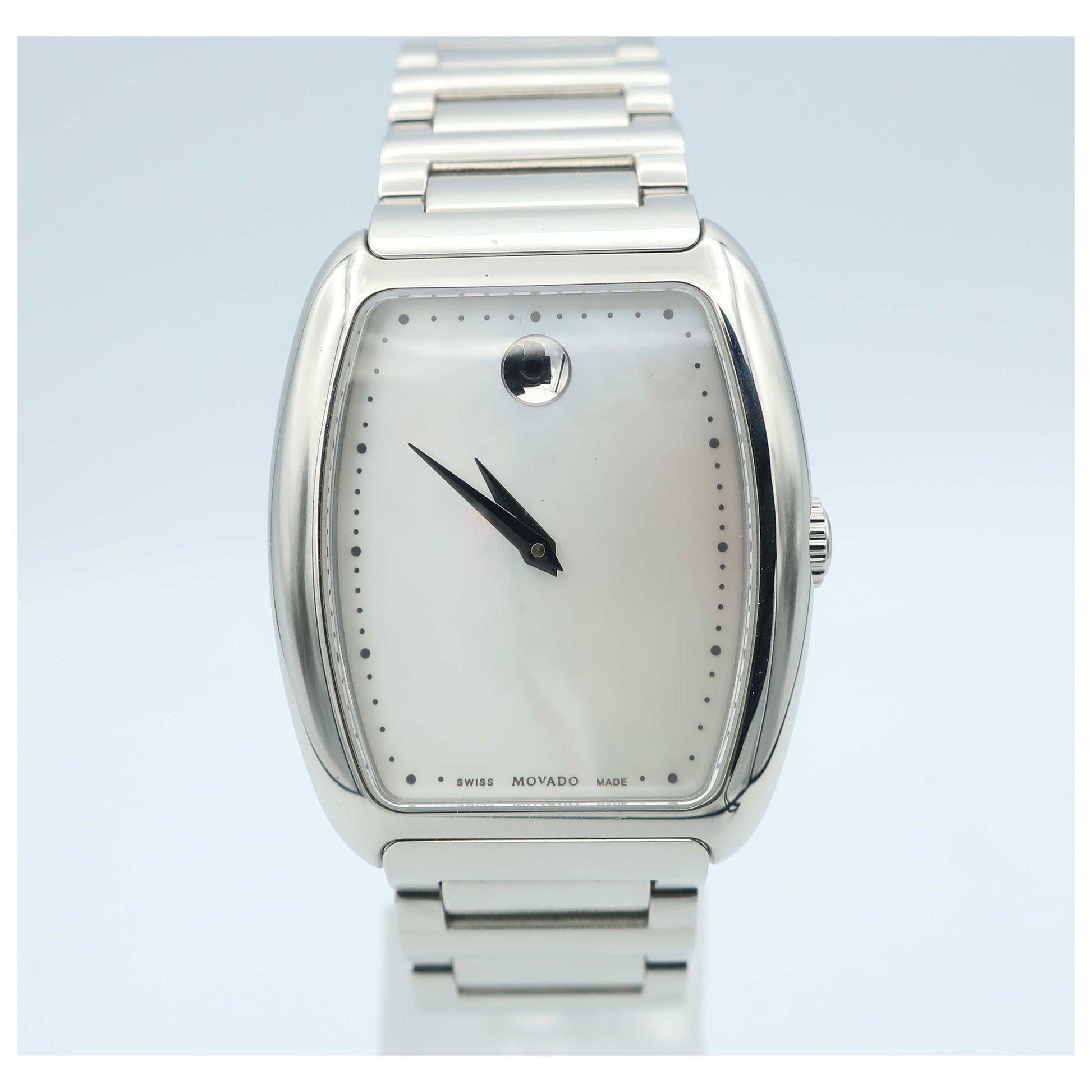 Front view of Movado Concerto Women's Swiss Quartz (Battery-Powered) Watch 0606547-SD2