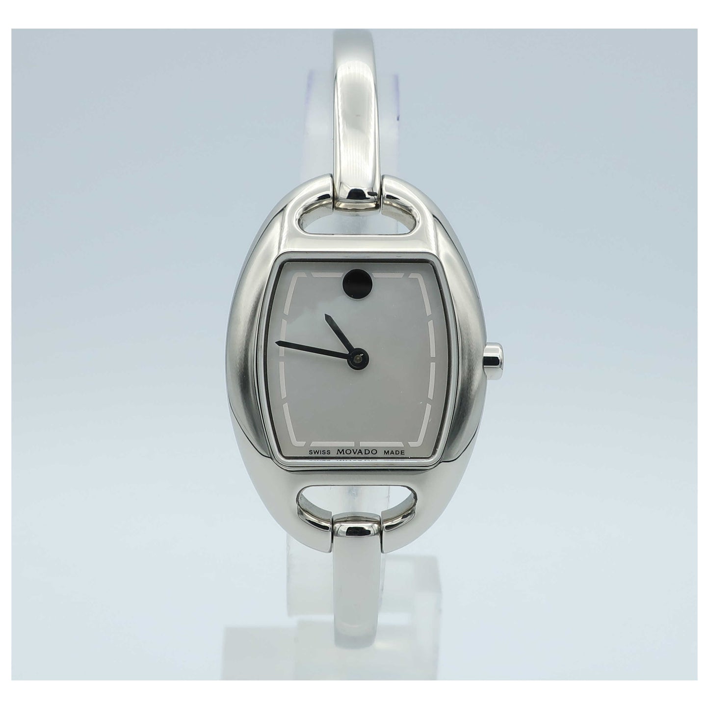 Front view of Movado Women's Swiss Quartz (Battery-Powered) Watch 0606606-PO