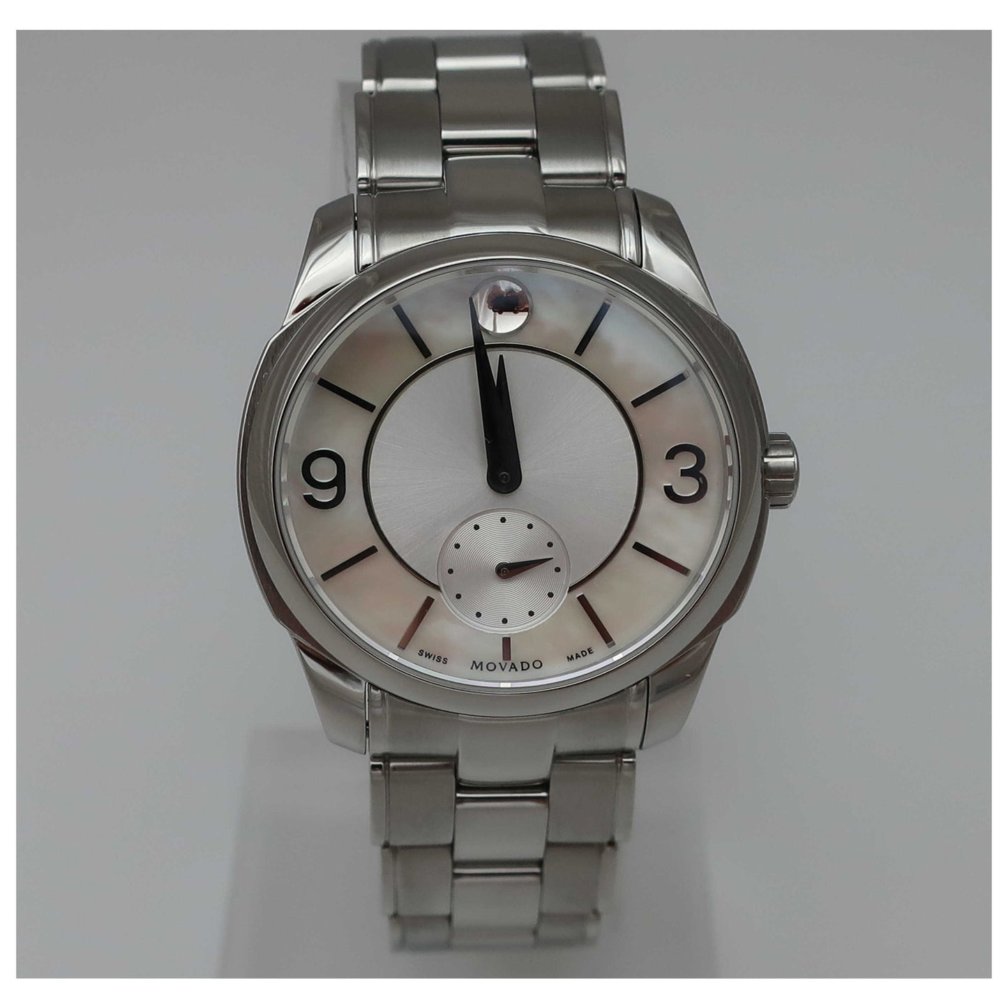 Front view of Movado Movado LX Women's Swiss Quartz (Battery-Powered) Watch 0606618-SDV