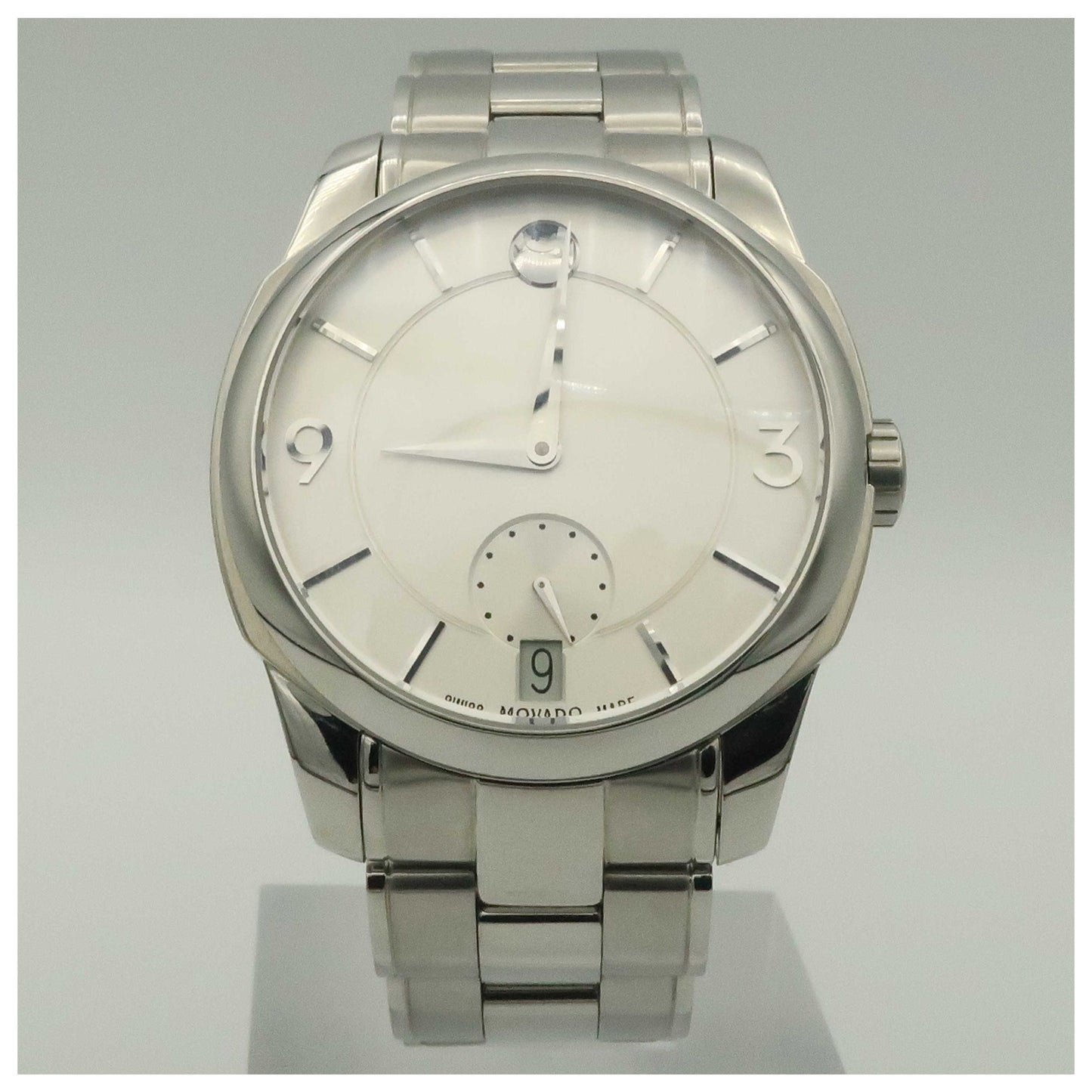 Front view of Movado Movado LX Men's Swiss Quartz (Battery-Powered) Watch 0606627-PO