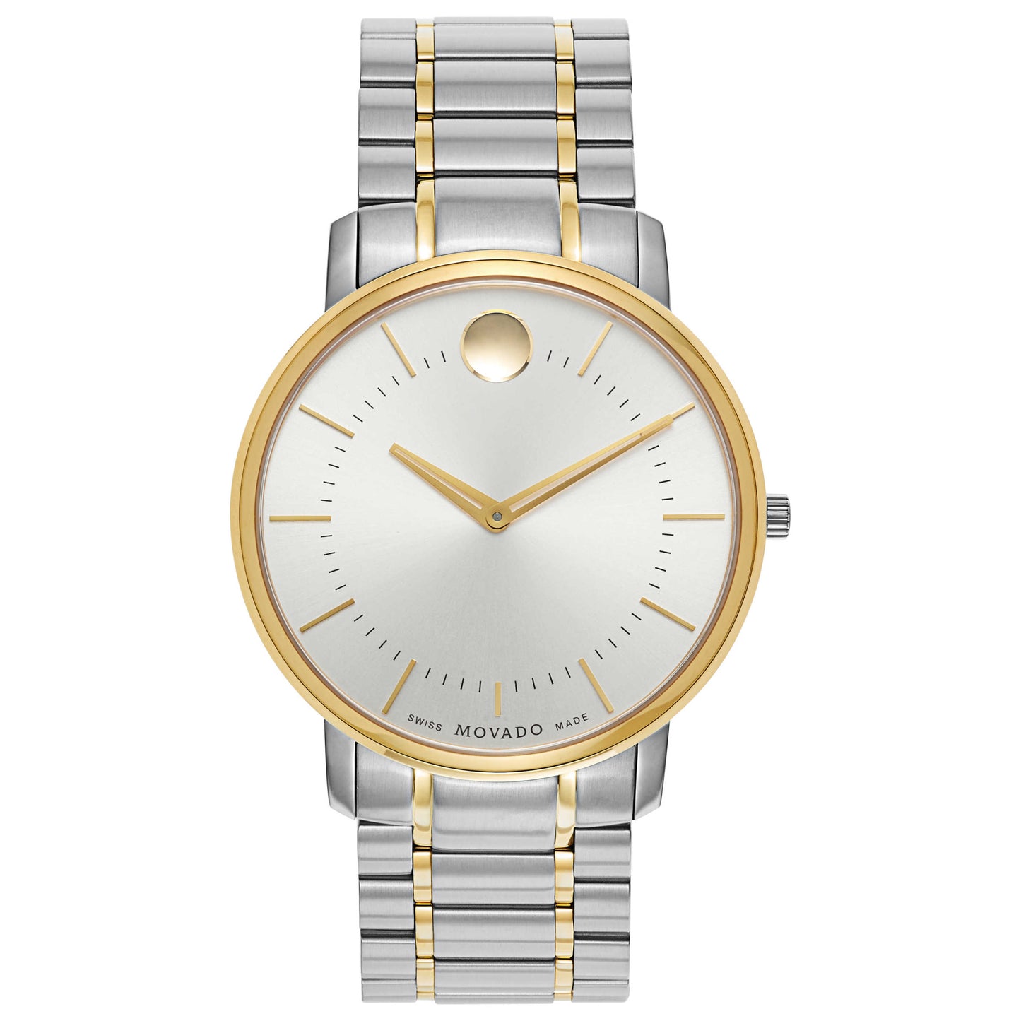 Front view of Movado Movado TC Men's Swiss Quartz (Battery-Powered) Watch 0606689