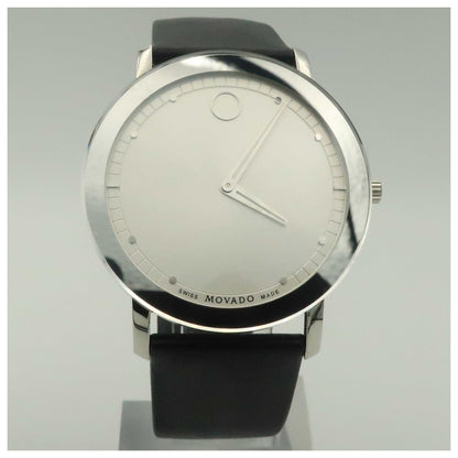Front view of Movado Sapphire Men's Swiss Quartz (Battery-Powered) Watch 0606694-SDV