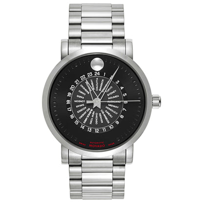Front view of Movado Red Label Men's Automatic Watch 0606698