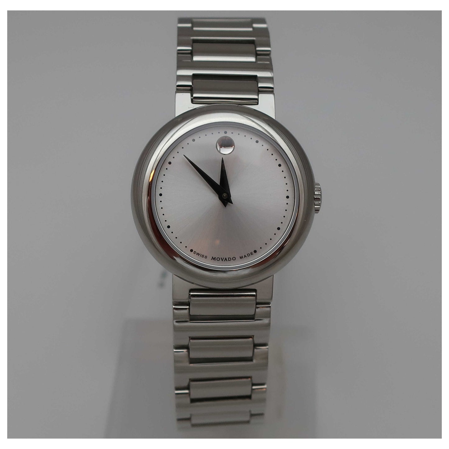 Front view of Movado Concerto Women's Swiss Quartz (Battery-Powered) Watch 0606702-SDV