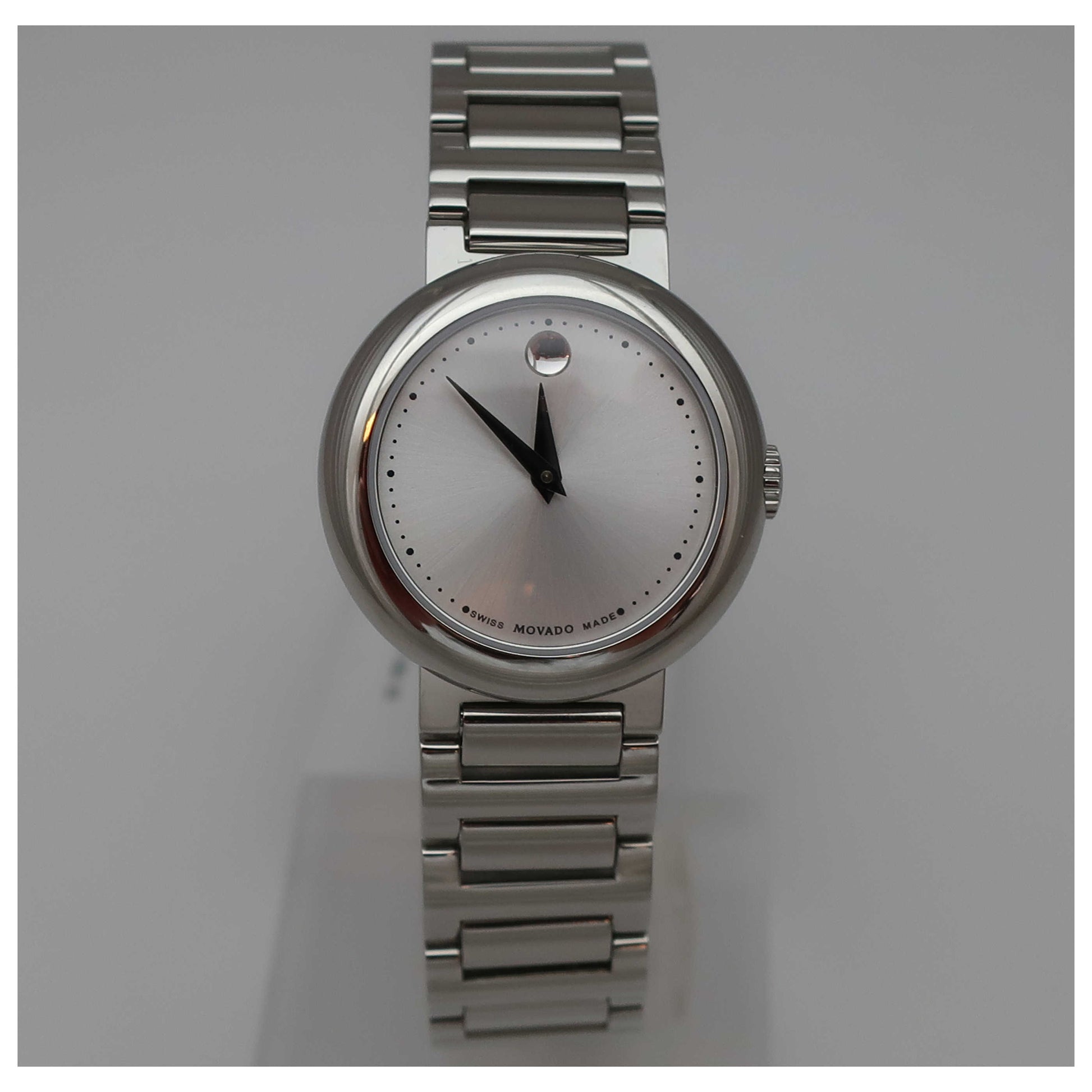 Front view of Movado Concerto Women's Swiss Quartz (Battery-Powered) Watch 0606702-SDV