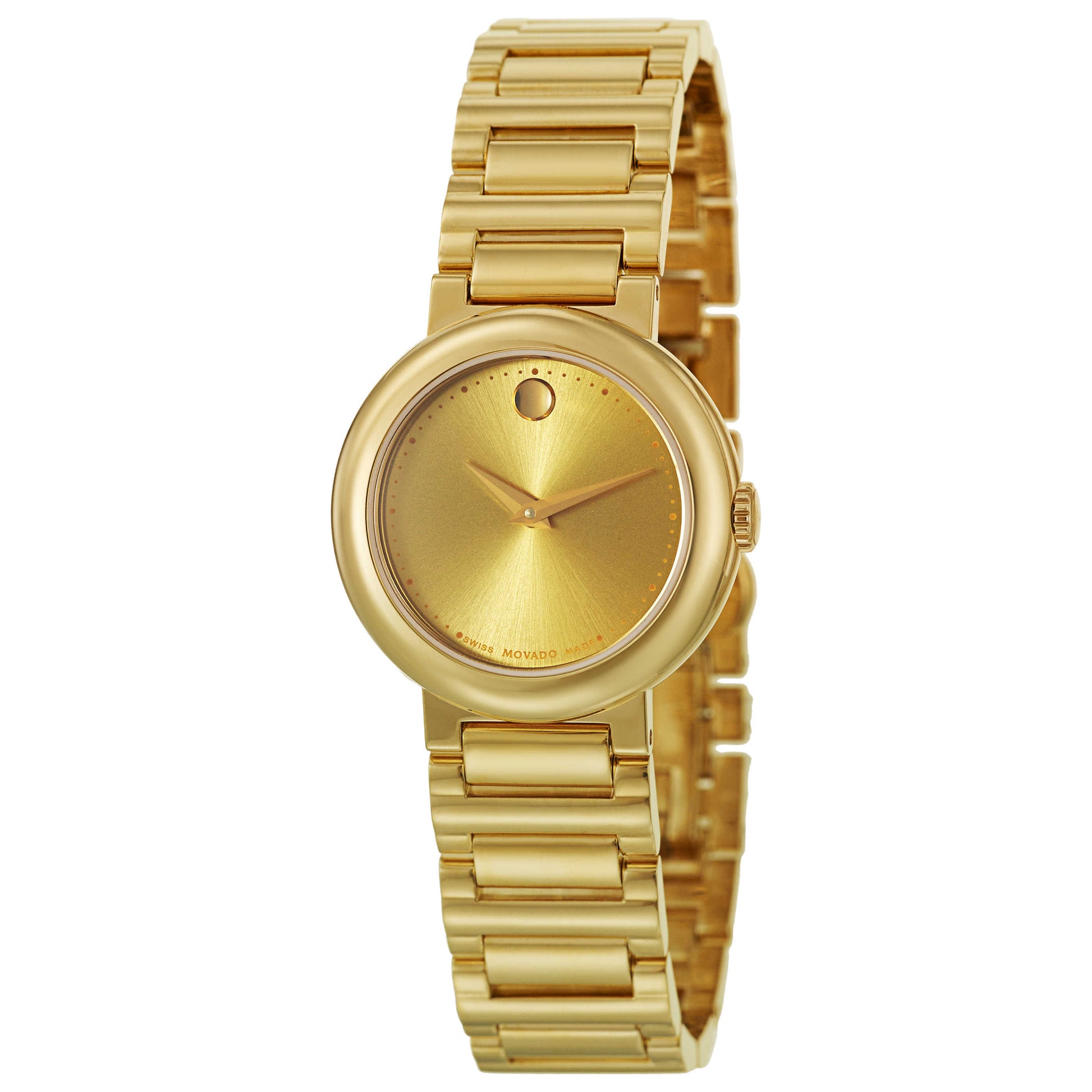 Front view of Movado Concerto Women's Swiss Quartz (Battery-Powered) Watch 0606704