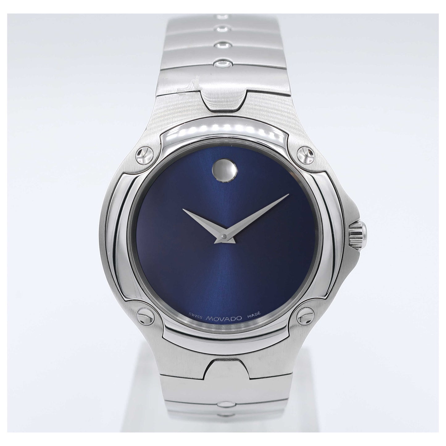 Front view of Movado Sports Edition Men's Swiss Quartz (Battery-Powered) Watch 0606734-SDV